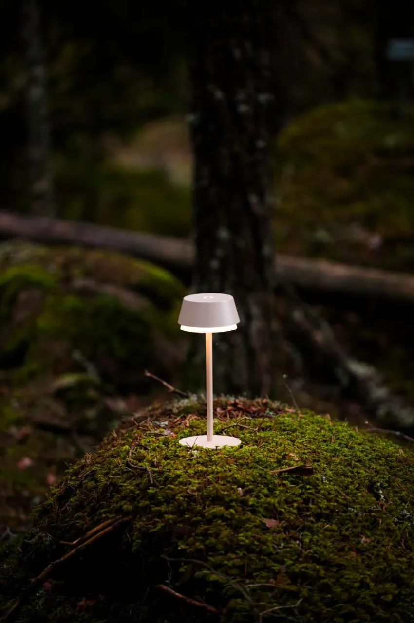 Utebelysning|Utebelysning|Jotex LYON Bordslampa Uppladdningsbar Utomhus Sand