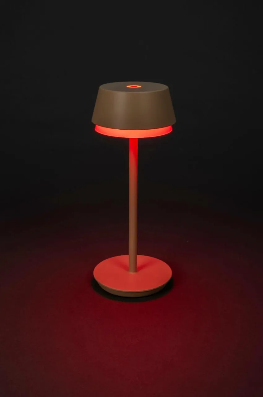 Utebelysning|Utebelysning|Jotex LYON Bordslampa Uppladdningsbar Utomhus Sand