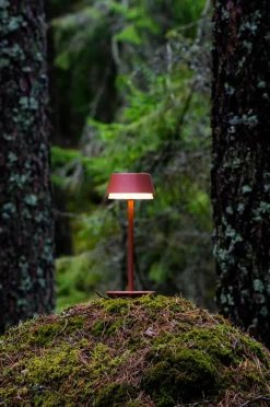 Utebelysning|Utebelysning|Jotex LYON Bordslampa Uppladdningsbar Utomhus Terrakotta