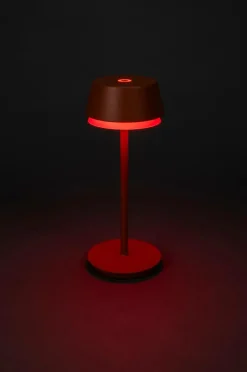 Utebelysning|Utebelysning|Jotex LYON Bordslampa Uppladdningsbar Utomhus Terrakotta