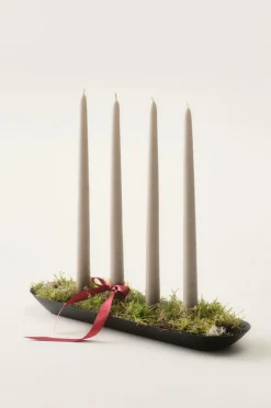 Julbelysning|Ljusstakar|Jotex LYRIC OVAL Ljusstake Matt svart