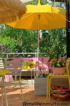 Parasoller & Pergola|Utemöbler|Jotex MADONNA Solparasoll Gul