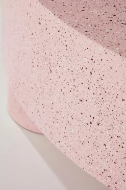 Bord|Jotex MALARO Soffbord ø 90 Cm Rosa terrazzo