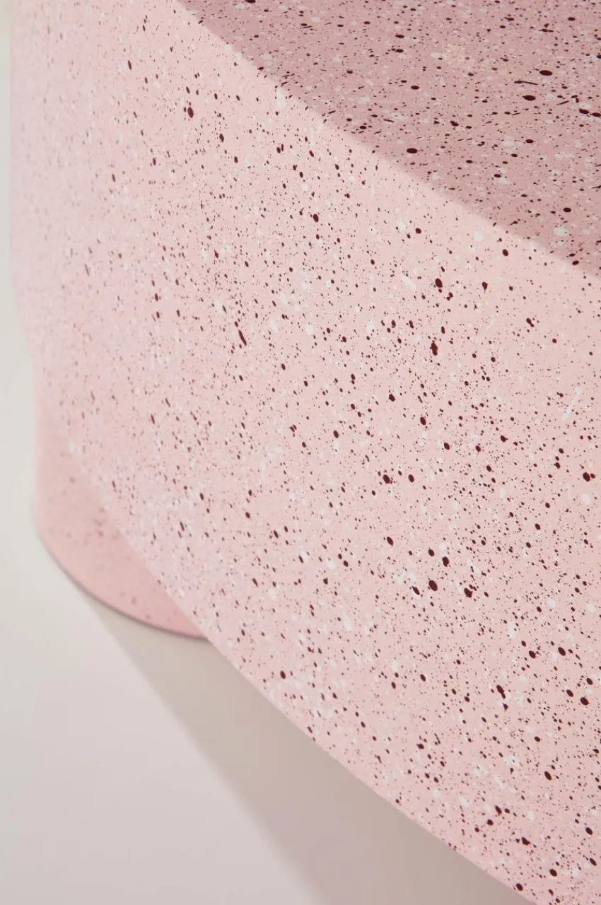 Bord|Jotex MALARO Soffbord ø 90 Cm Rosa terrazzo