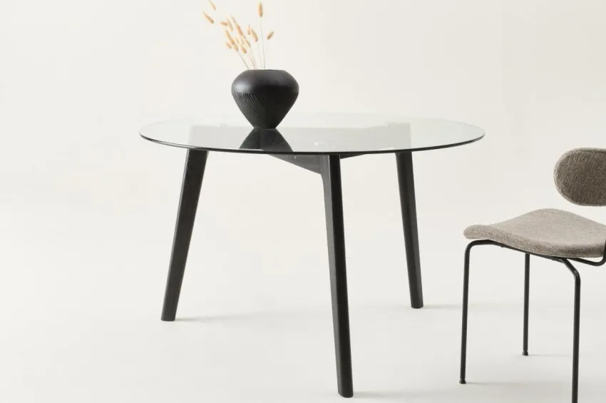 Bord|Jotex MALEVIK Matbord ø 120 Cm Svart