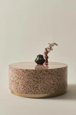 Bord|Jotex MALLOROY Soffbord ø 80 Cm Terrazzo