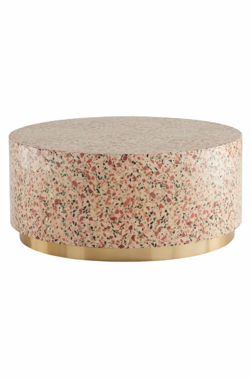 Bord|Jotex MALLOROY Soffbord ø 80 Cm Terrazzo