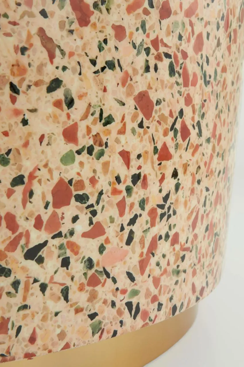 Bord|Jotex MALLOROY Soffbord ø 80 Cm Terrazzo