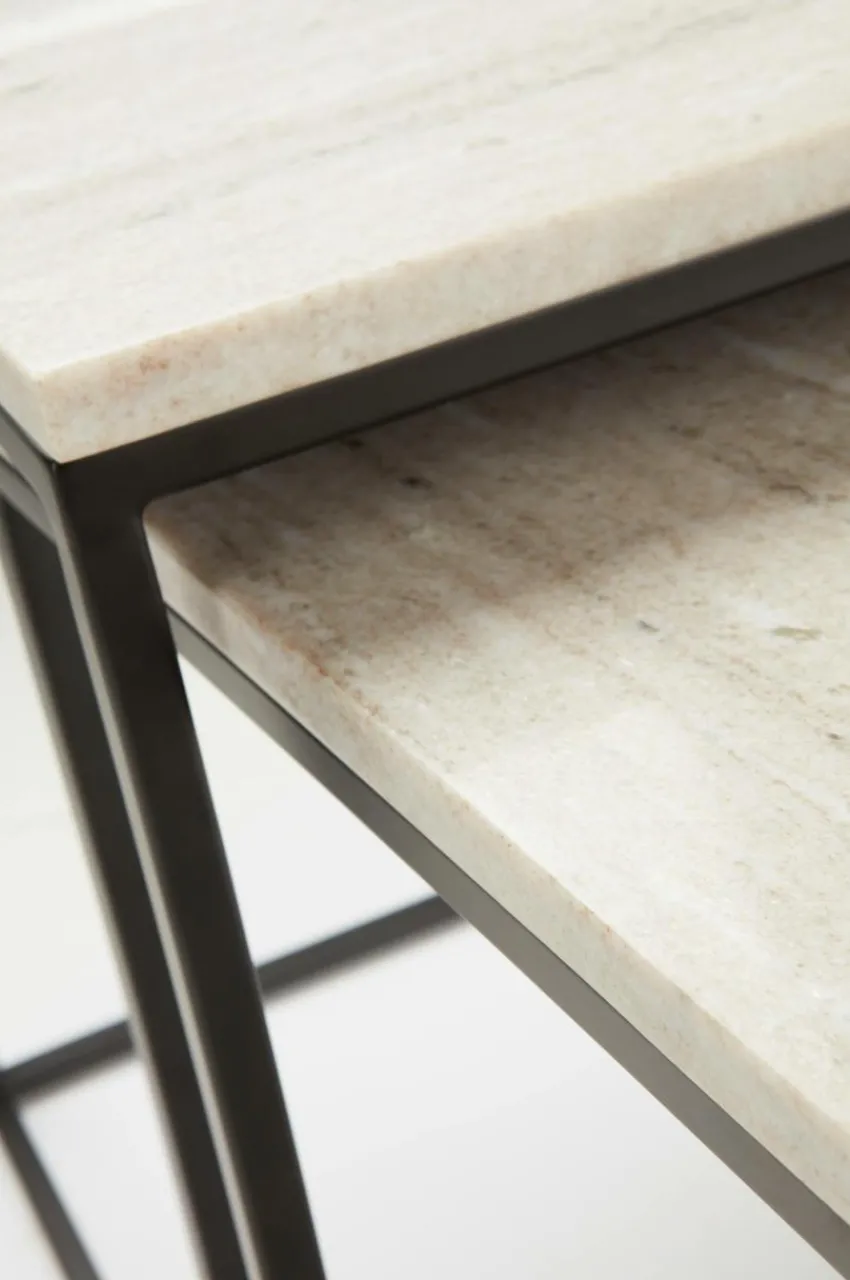 Bord|Jotex MALMA Sidobord 2-pack Svart