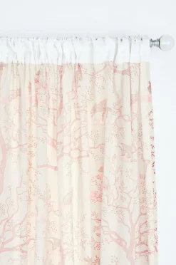 Barngardiner|Jotex MALOU Multifunktionsgardin 2-pack Ekologisk Rosa