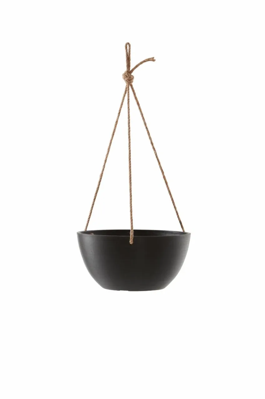 Utekrukor|Krukor|Jotex MARK Ampelkruka ø 25 Cm Svart