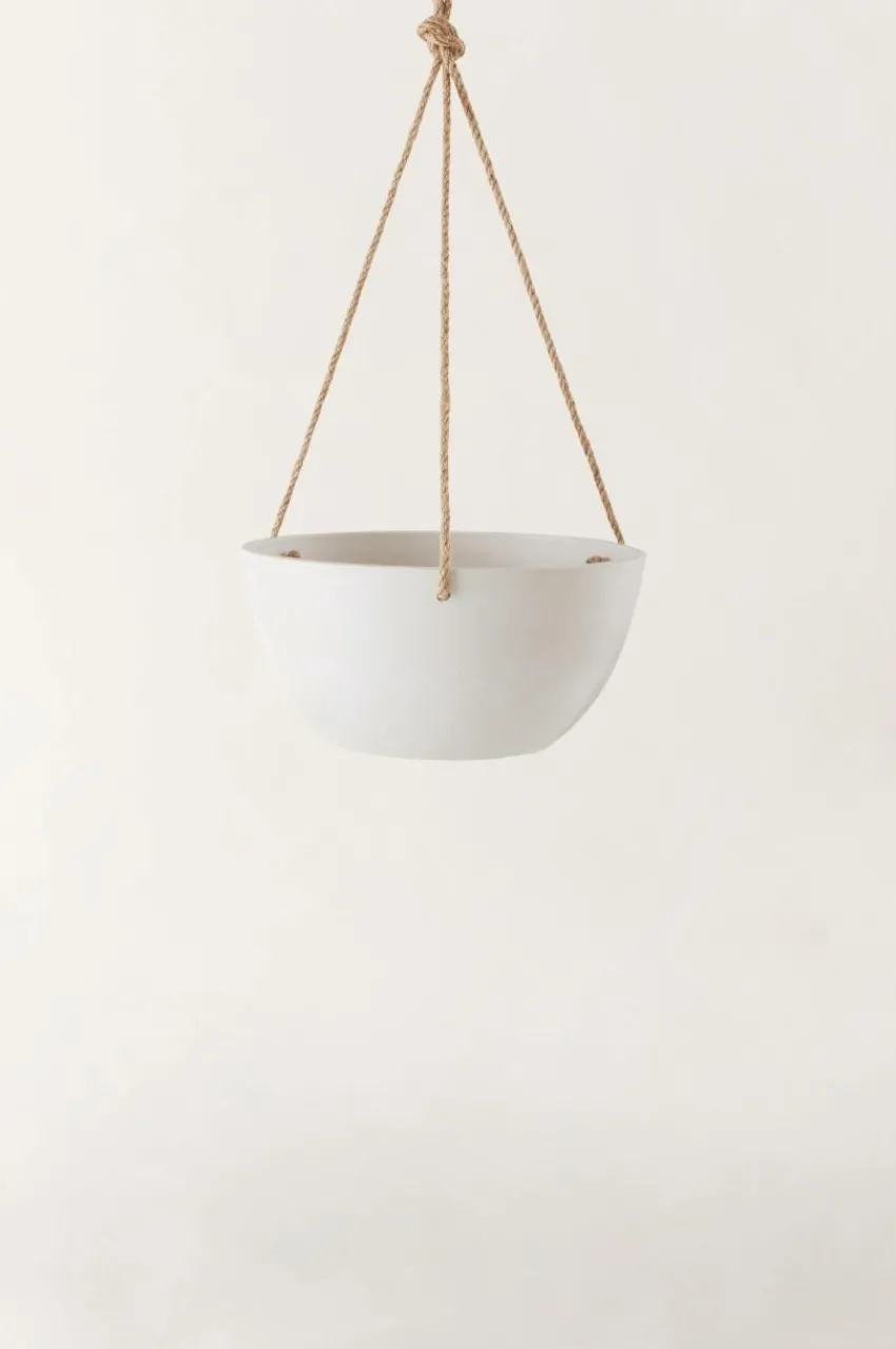 Utekrukor|Krukor|Jotex MARK Ampelkruka ø 25 Cm Vit