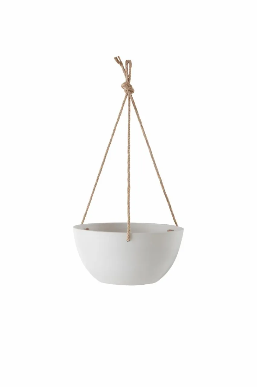 Utekrukor|Krukor|Jotex MARK Ampelkruka ø 25 Cm Vit