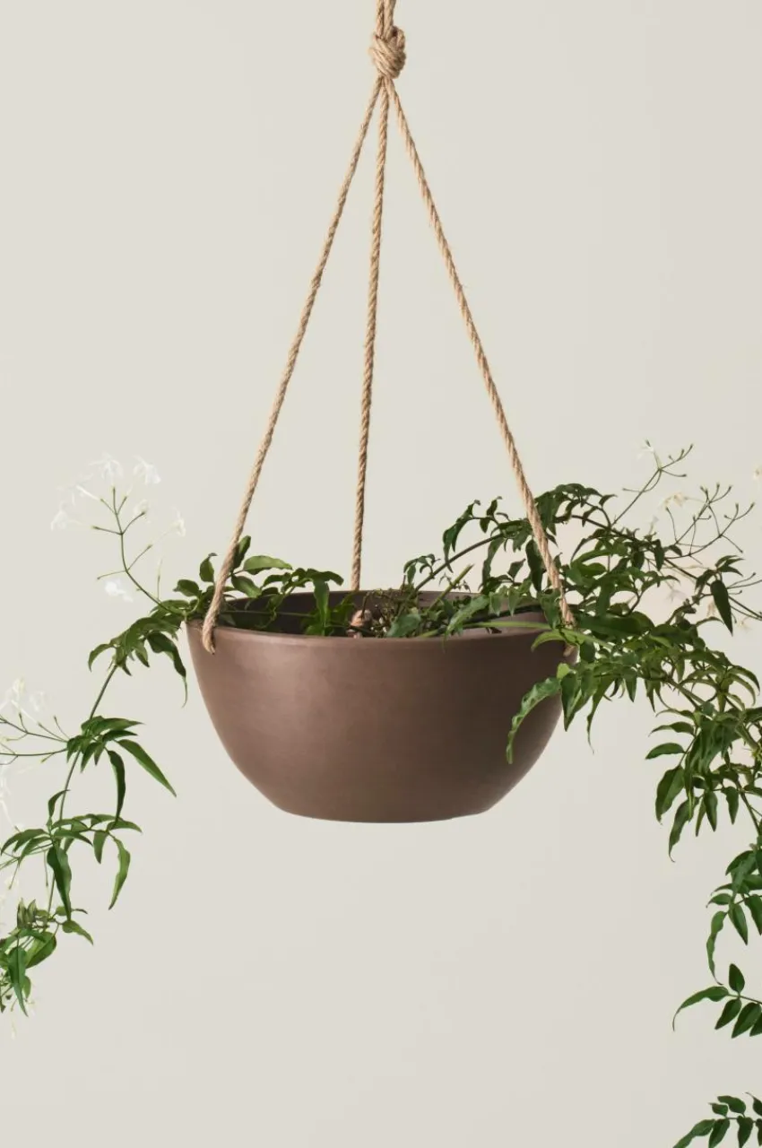 Utekrukor|Krukor|Jotex MARK Ampelkruka ø 25 Cm Chokladbbrun
