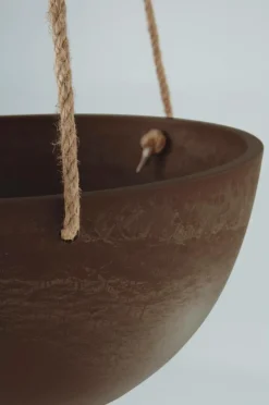 Utekrukor|Krukor|Jotex MARK Ampelkruka ø 25 Cm Chokladbbrun