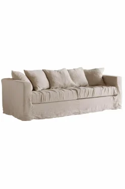 Soffor|Jotex MARSEILLE Soffa 3-sits Linnebeige