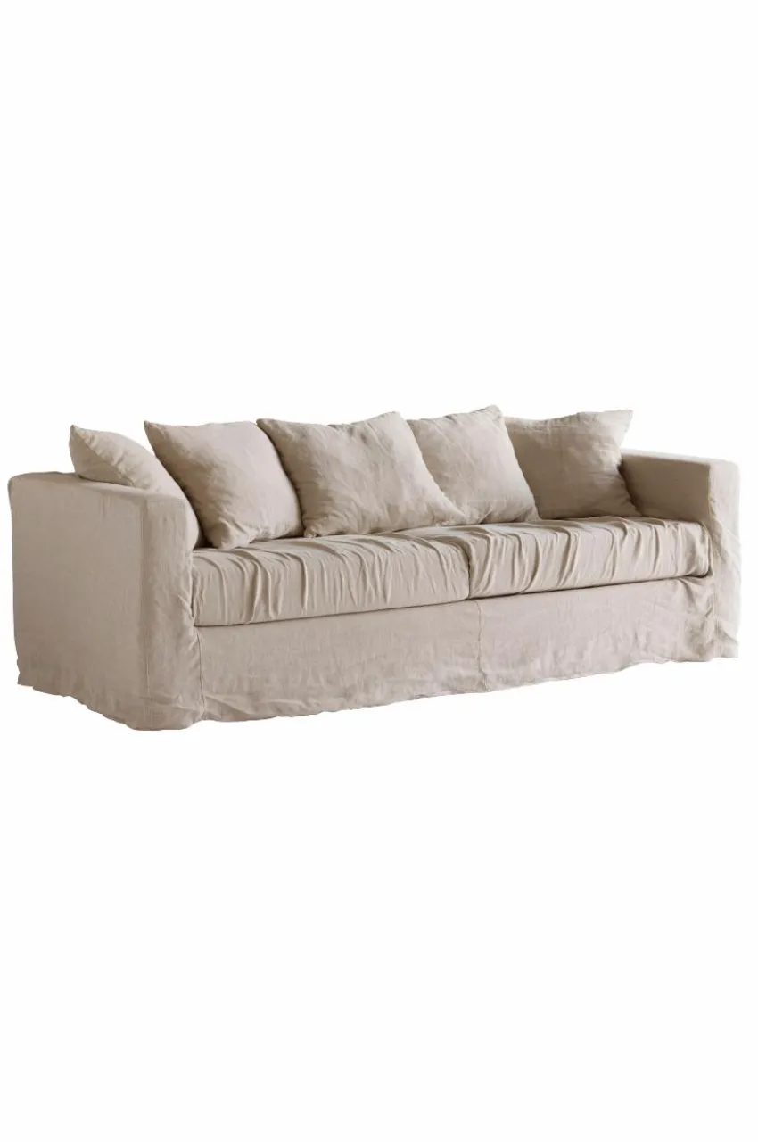 Soffor|Jotex MARSEILLE Soffa 3-sits Linnebeige