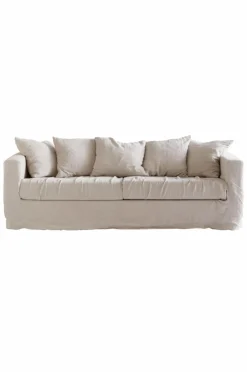 Soffor|Jotex MARSEILLE Soffa 3-sits Linnebeige