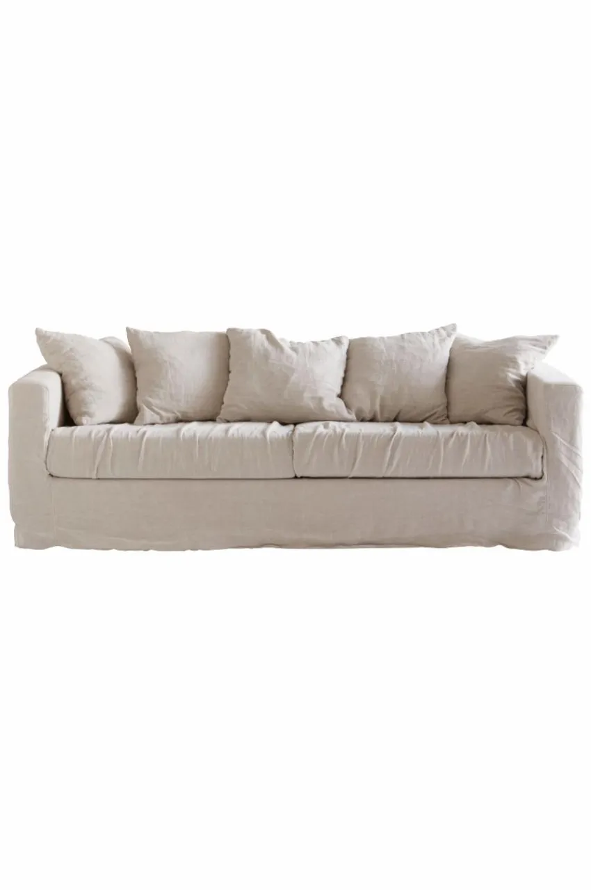 Soffor|Jotex MARSEILLE Soffa 3-sits Linnebeige