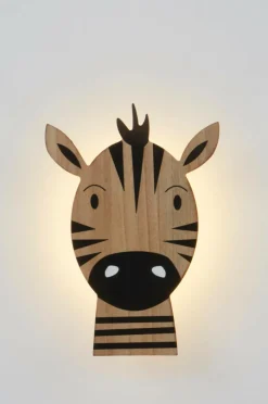 Barnlampor|Barnlampor|Jotex MARTY Vägglampa Batteridriven LED Svart/natur