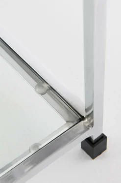 Bord|Jotex MATRIX Soffbord 90x90 Cm Krom