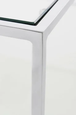 Bord|Jotex MATRIX Soffbord 90x90 Cm Krom