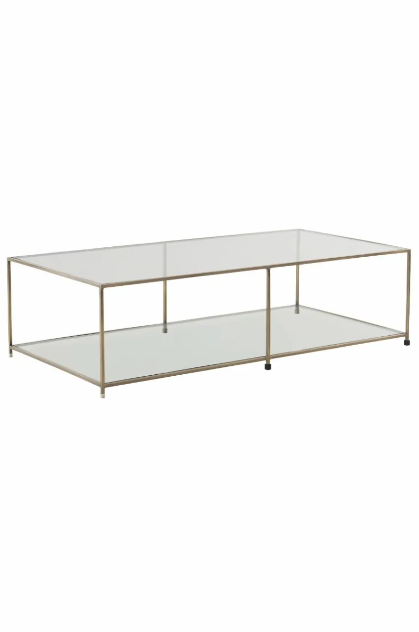 Bord|Jotex MATRIX Soffbord 60x120 Cm Antik mässing