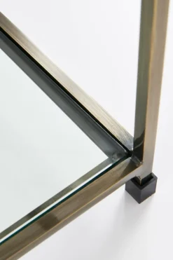 Bord|Jotex MATRIX Soffbord 60x120 Cm Antik mässing