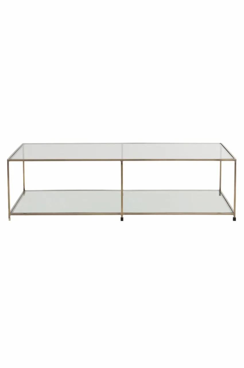 Bord|Jotex MATRIX Soffbord 60x120 Cm Antik mässing