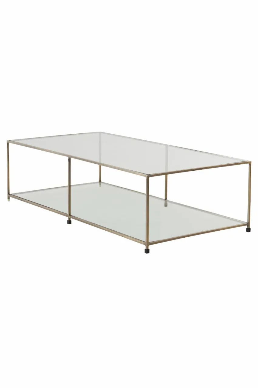 Bord|Jotex MATRIX Soffbord 60x120 Cm Antik mässing