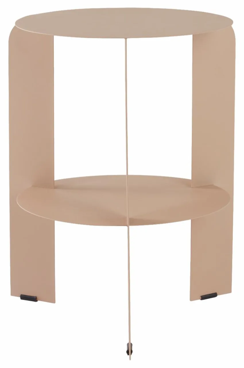 Bord|Jotex MAUREN Sidobord ø 45,5 Cm Beige