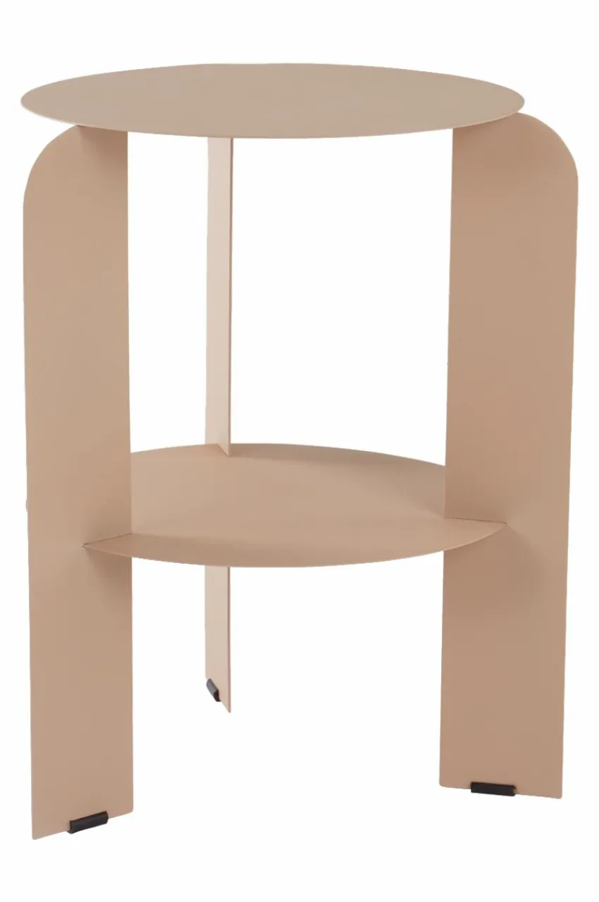 Bord|Jotex MAUREN Sidobord ø 45,5 Cm Beige