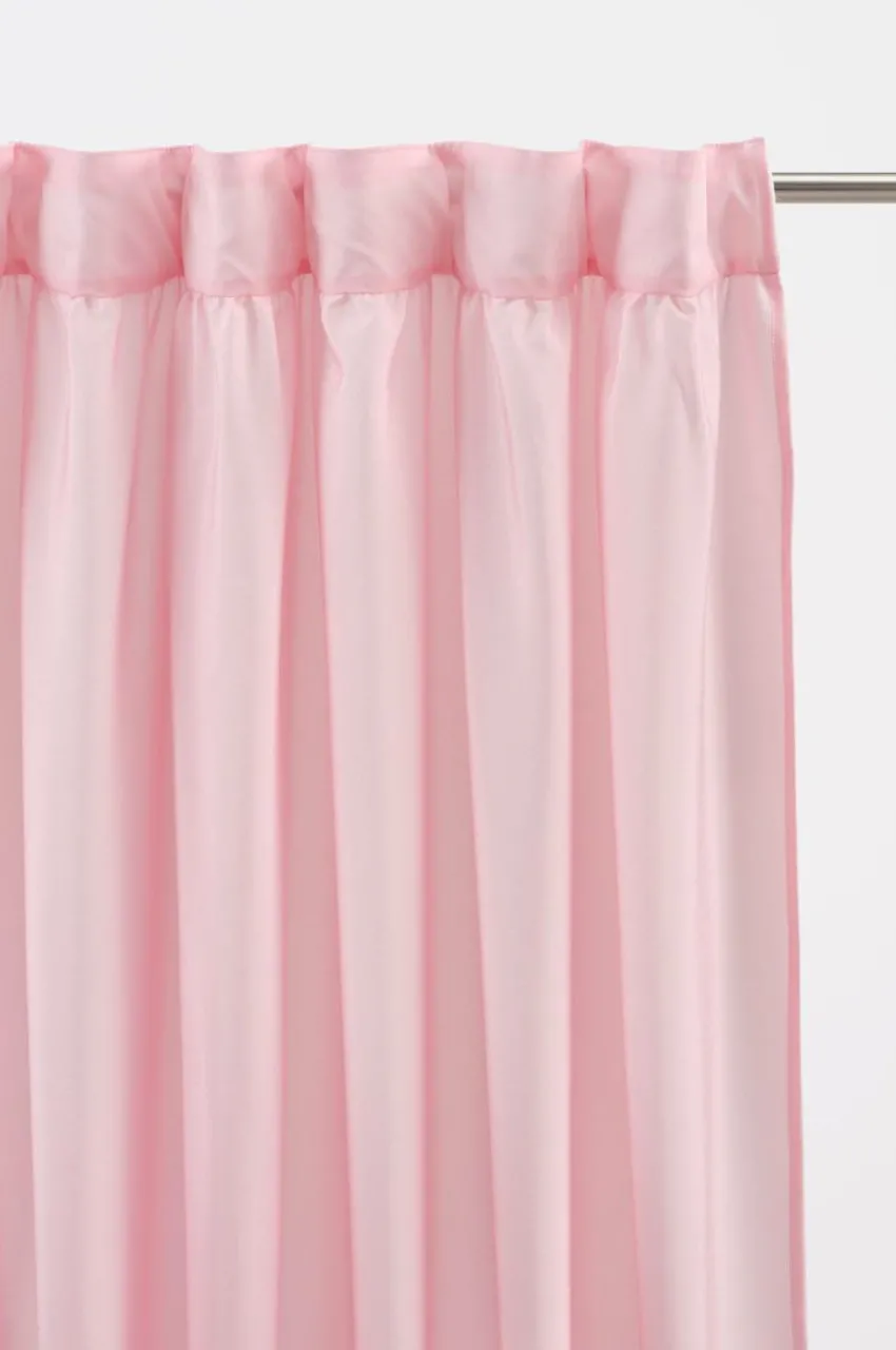 Barngardiner|Jotex MEAUX Multifunktionsgardin 2-pack Rosa