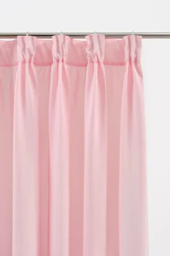 Barngardiner|Jotex MEAUX Multifunktionsgardin 2-pack Rosa