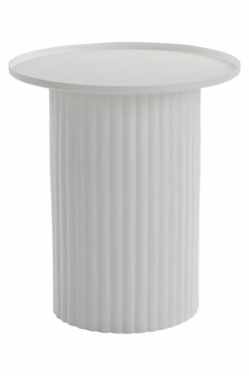 Bord|Jotex MEDINA Sidobord ø 45,5 Cm Vit