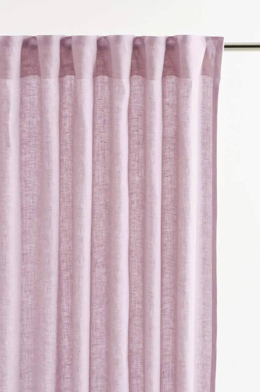 Linnegardiner|Multifunktionsgardiner|Jotex MEJA Multifunktionsgardin 2-pack Syrenlila