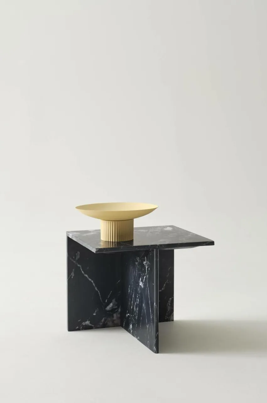 Bord|Jotex MELETO Sidobord 40x45 Cm Svart marmor