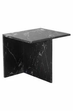 Bord|Jotex MELETO Sidobord 40x45 Cm Svart marmor