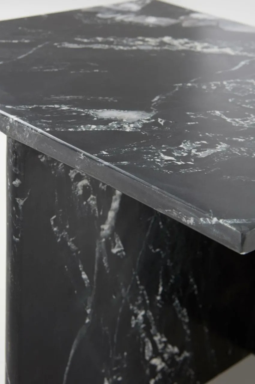 Bord|Jotex MELETO Sidobord 40x45 Cm Svart marmor