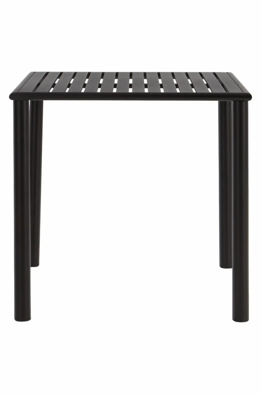 Utebord|Utemöbler|Jotex MENTON Matbord 75x75 Cm Svart