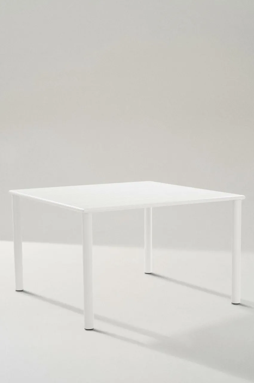 Utebord|Utemöbler|Jotex MENTON Matbord 120x120 Cm Vit
