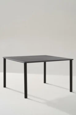 Utebord|Utemöbler|Jotex MENTON Matbord 120x120 Cm Svart