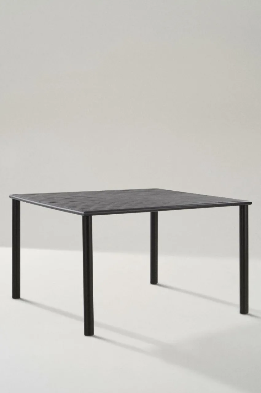 Utebord|Utemöbler|Jotex MENTON Matbord 120x120 Cm Svart