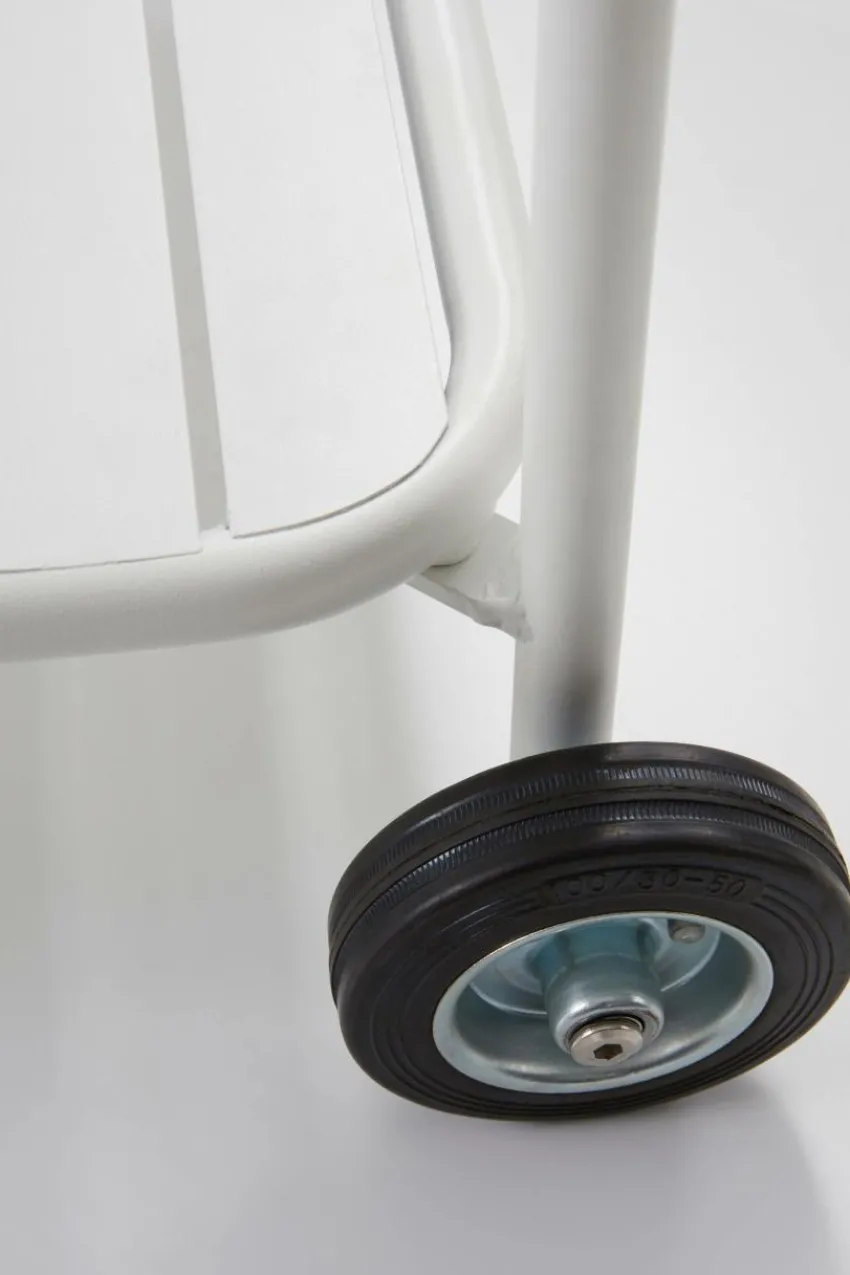 Utebord|Utemöbler|Jotex MENTON Serveringsvagn Vit