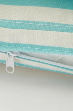 Stolsdynor & Sittkuddar|Utemöbler|Jotex MENTON Sittdyna Fåtölj Aquablå/vit randig