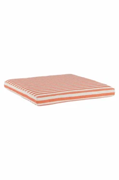 Stolsdynor & Sittkuddar|Utemöbler|Jotex MENTON Sittdyna Fåtölj Orange/vit randig