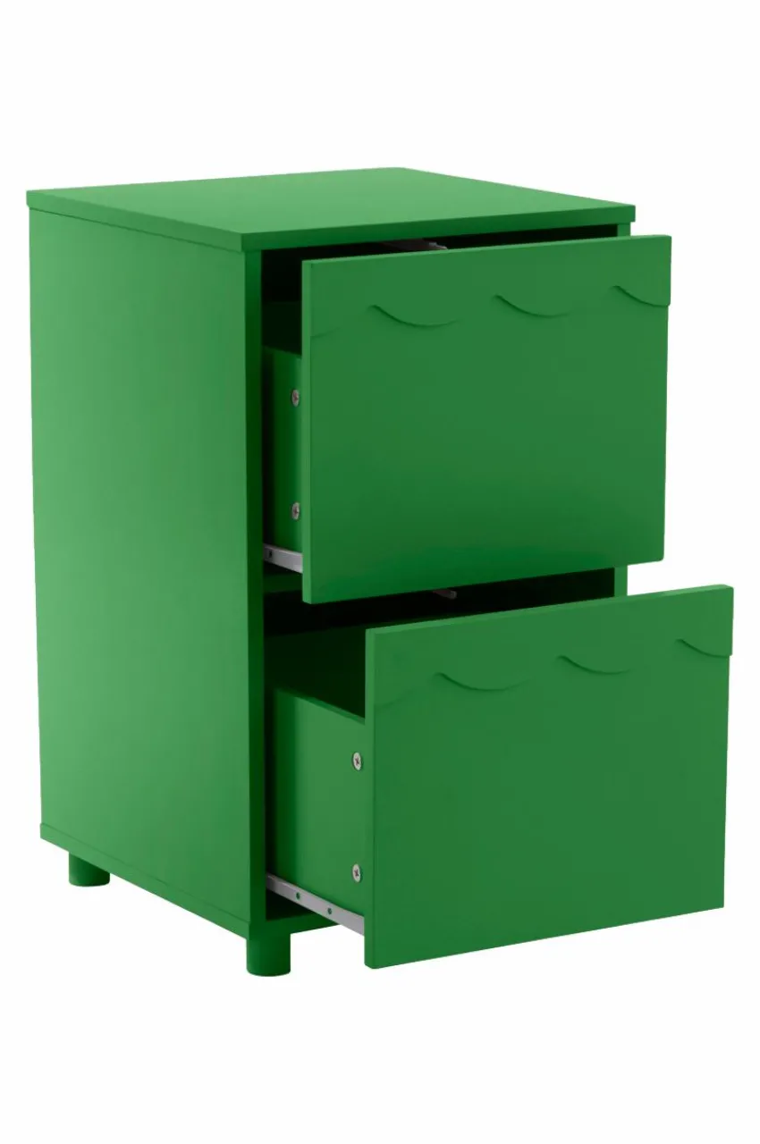 Barnmöbler|Barnmöbler Deal|Jotex MERRILL MINI Sängbord Ärtgrön