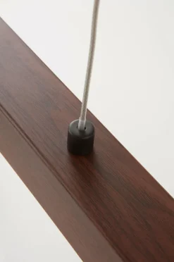 Taklampor|Jotex METIS Taklampa LED Valnötsbrun