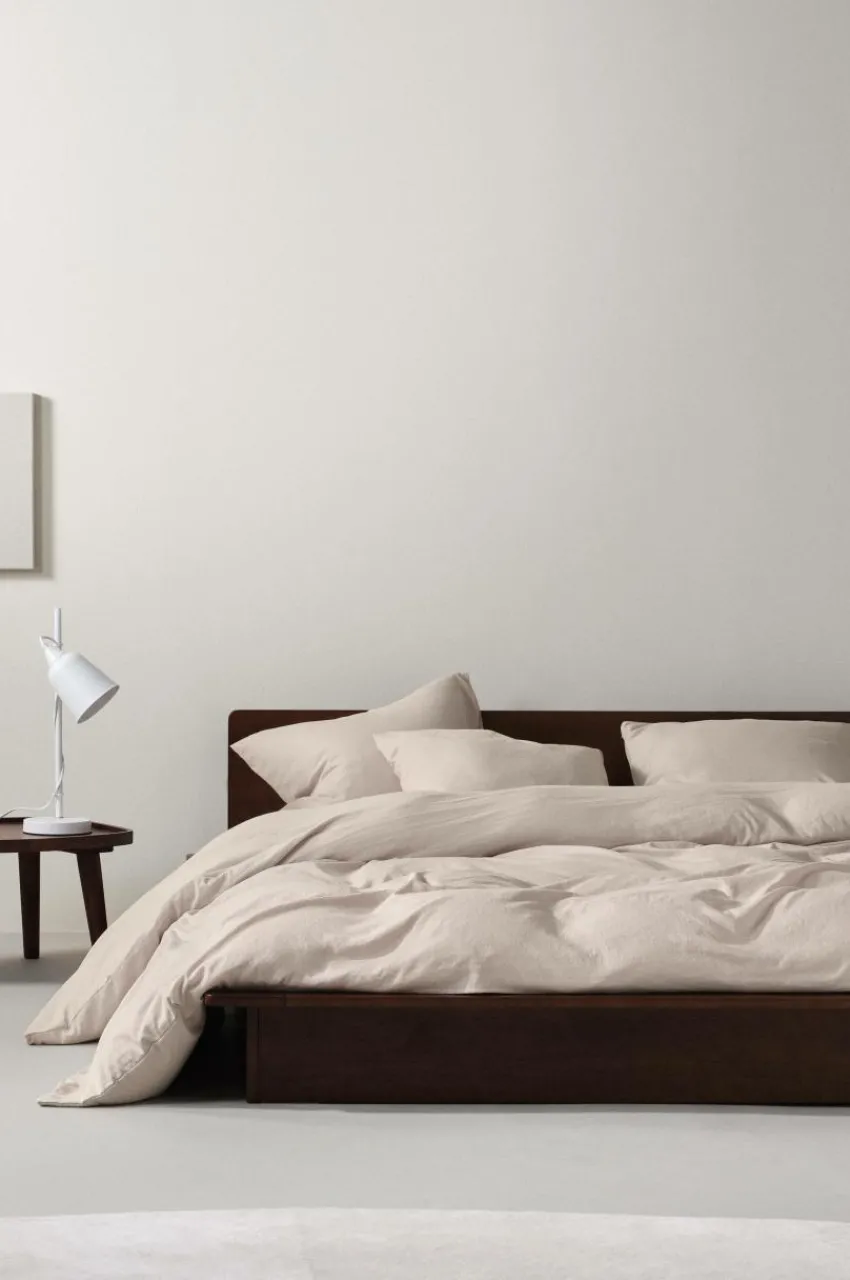 Påslakanset|Jotex MIA Påslakanset Dubbelsäng Ljusbeige