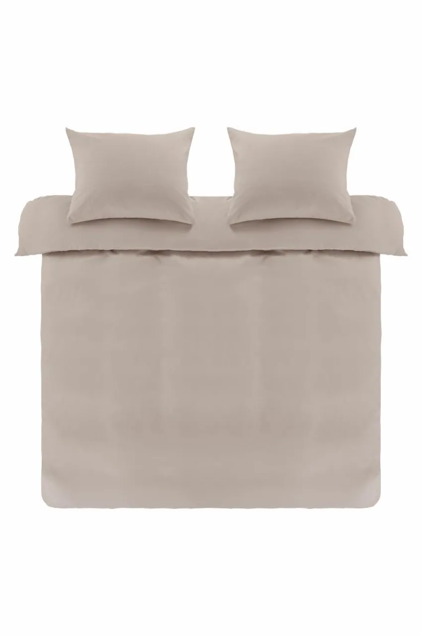 Påslakanset|Jotex MIA Påslakanset Dubbelsäng Ljusbeige